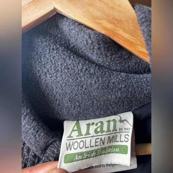 ARAN CRAFTS | men’s Full zip fleece Gilet | size xl - Picture 6 of 7